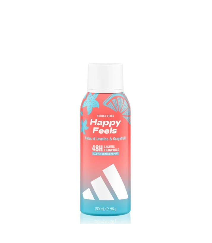 Deodorant Spray De Corp Adidas Vibes Happy Feels 150 ml